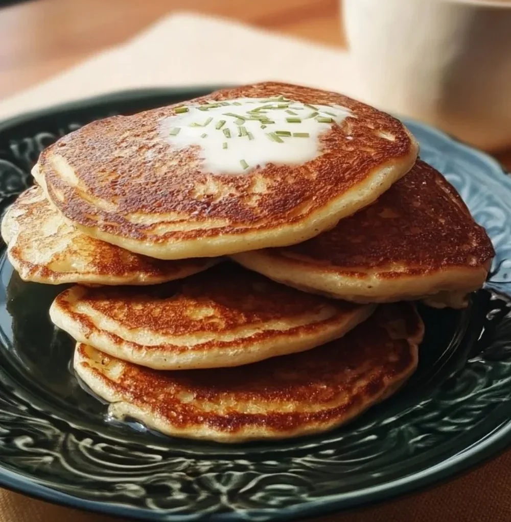 Delicious 3-Ingredient Keto Pancakes served on a plate