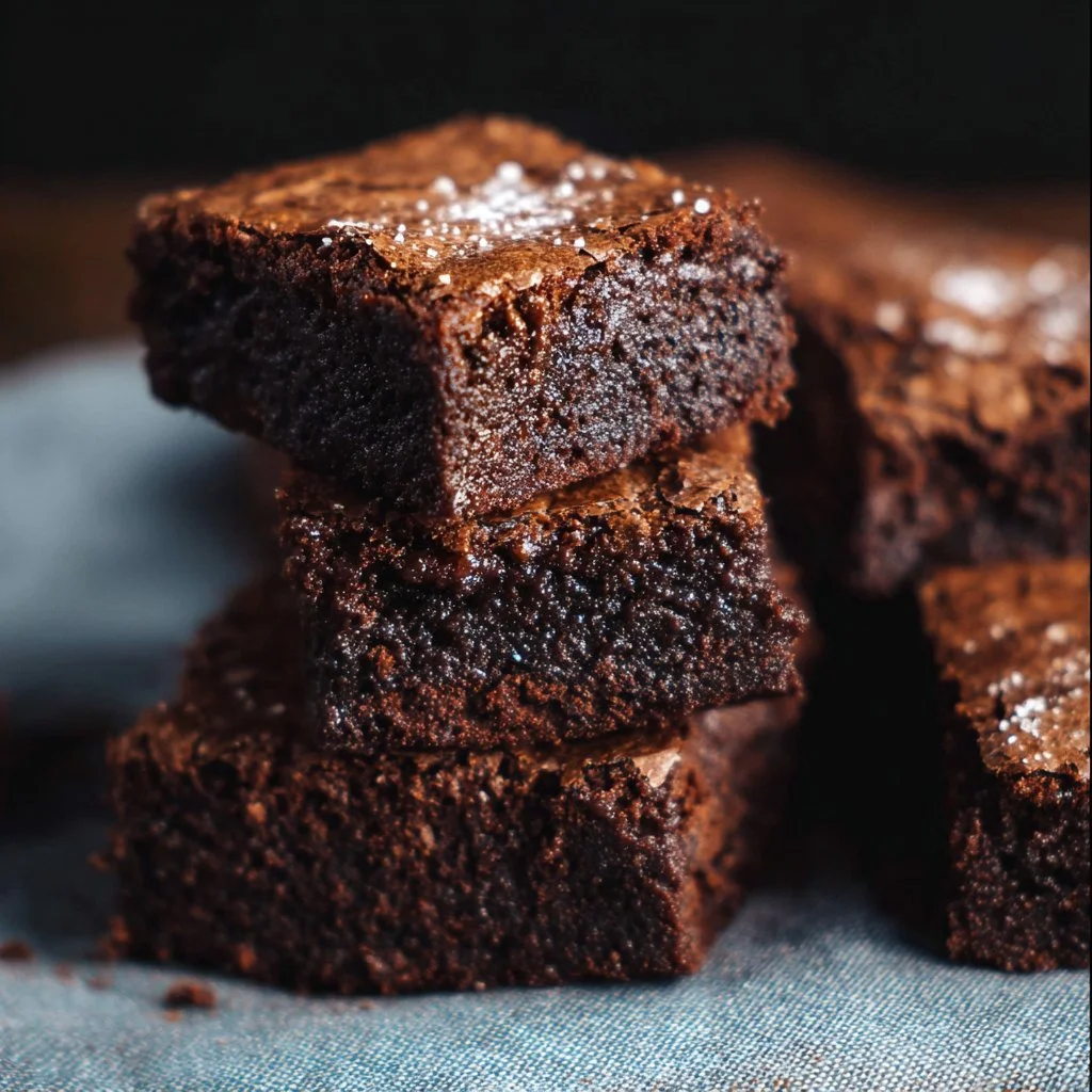 Delicious homemade brownies from the best brownie recipe
