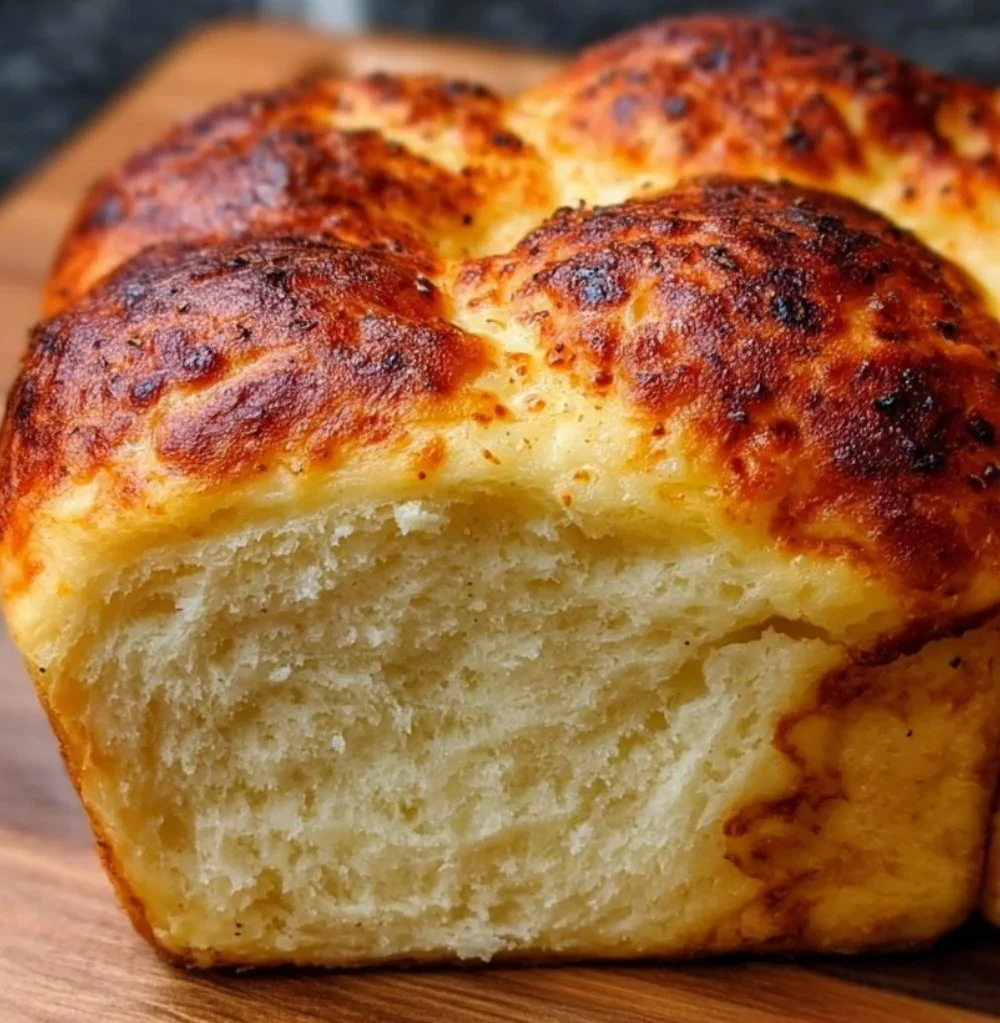 Fluffy Cheese Egg Cloud Keto Bread recipe for low-carb diets