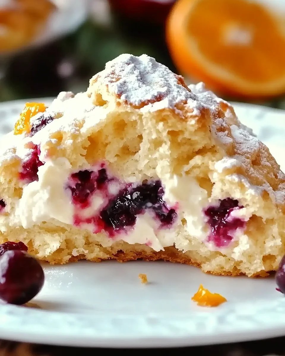 Cranberry Orange Sour Cream Scones: A Bakery-Worthy Treat at Home