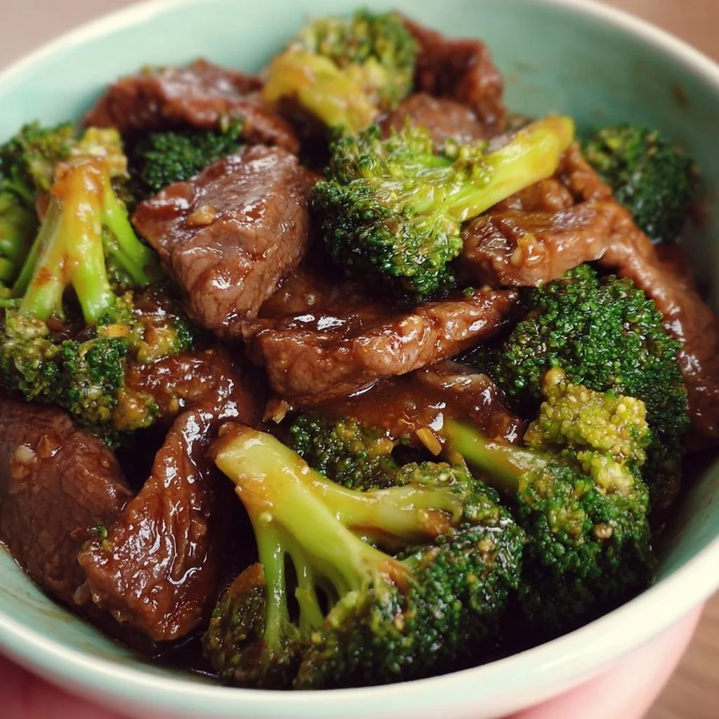 Delicious Beef and Broccoli Stir-Fry with vibrant vegetables