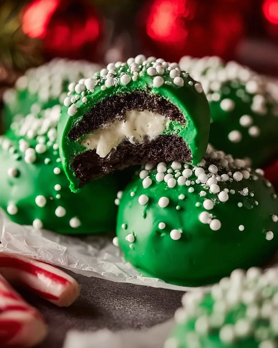 Delicious Irish Cream Oreos on a festive plate ready for celebration