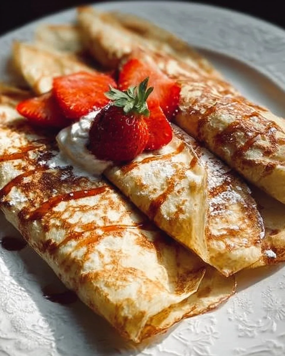 Delicious restaurant quality crepes served with various fillings and toppings