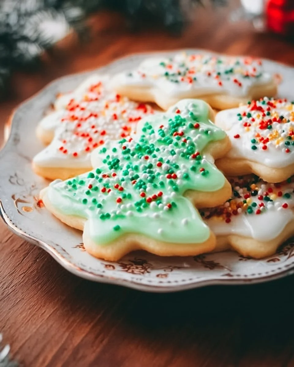 Delicious sugar cookie icing ready for decorating holiday cookies