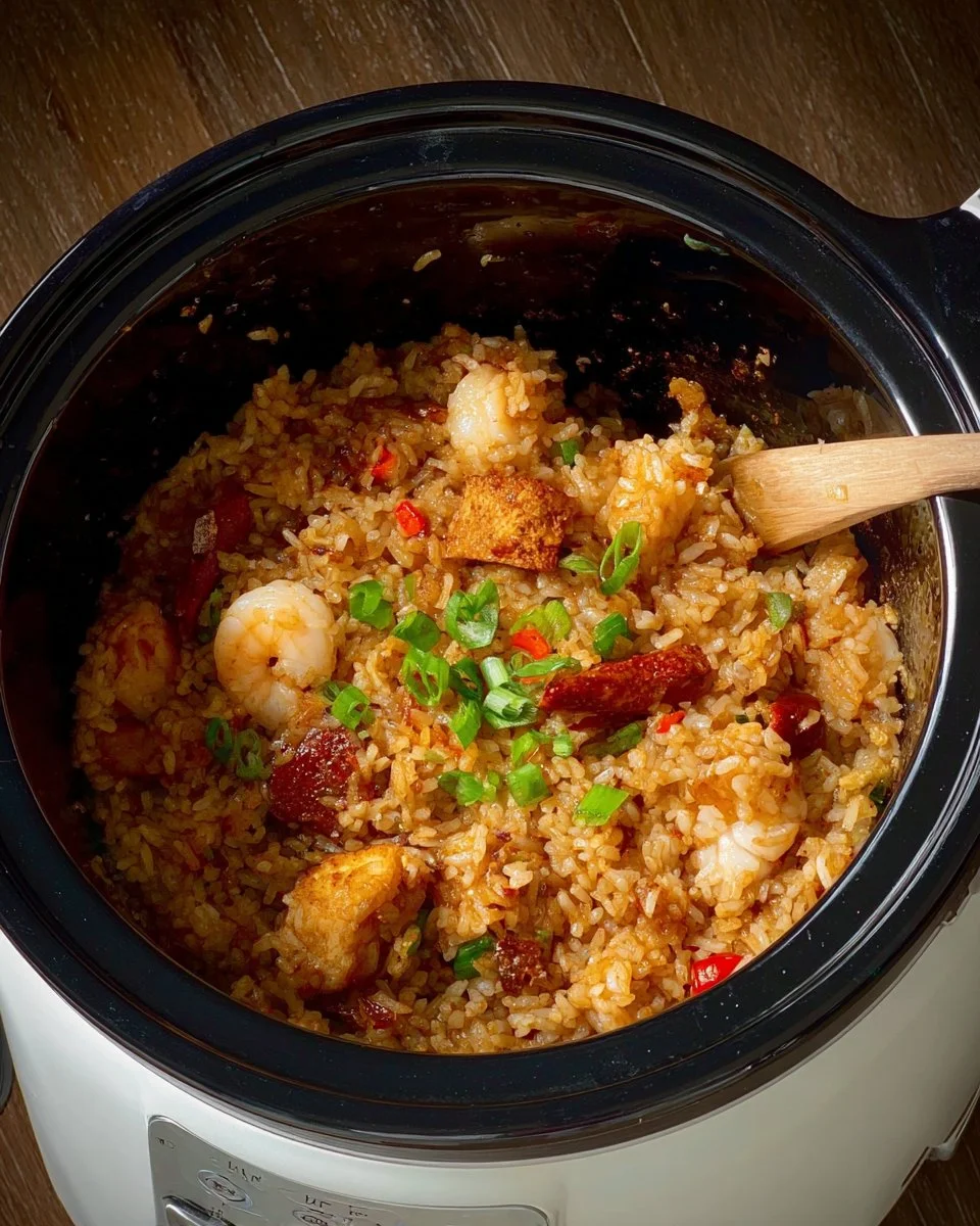 Easy rice cooker hot pot meal recipe by Tasty in a colorful bowl