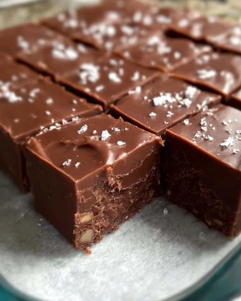 Paula Deen's irresistible 5-minute fudge dessert ready to enjoy.