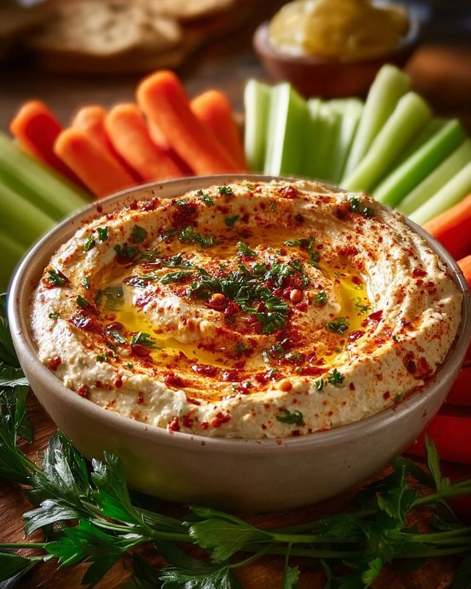 Bowl of spicy sheep's cheese dip served with crispy bread