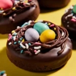 Chocolate-Covered Oreo Easter Egg Nests decorated for festive celebrations