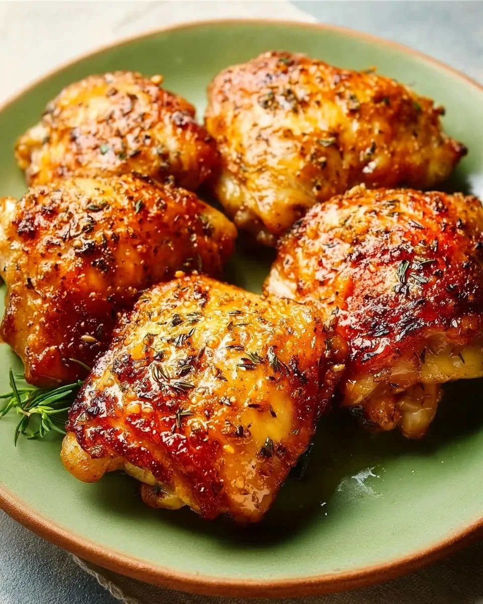 Delicious Keto Chicken Thighs dish served with low-carb vegetables