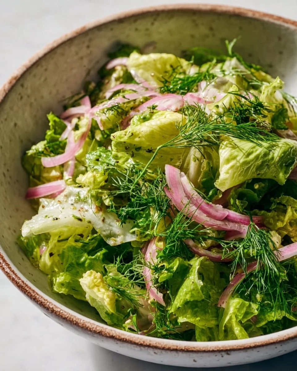 Liz's Bistro Salad with fresh greens and colorful vegetables