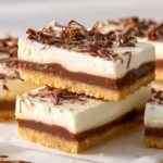 Decadent no-bake chocolate cream cheese dessert served in a glass bowl