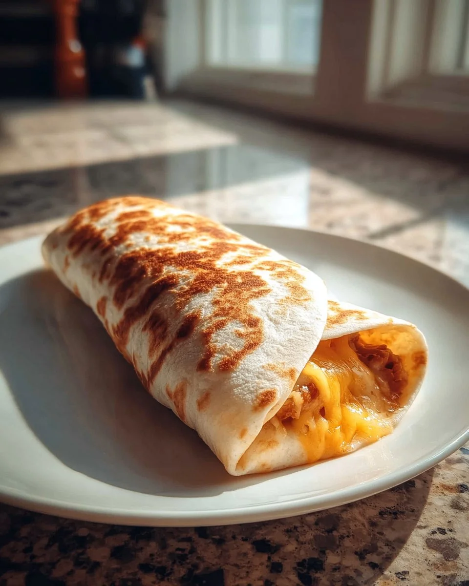 Vegetarian black bean burritos with cheese and cilantro-lime rice